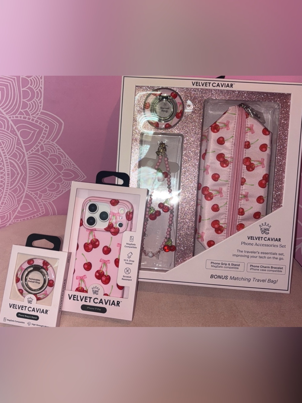 Velvet Caviar Sweet Cherry Bundle